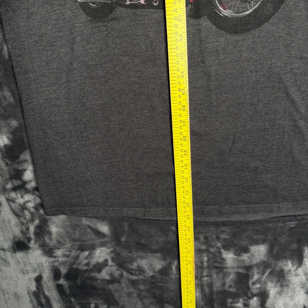 Harley Davidson Graphic T-Shirt Mens XL Grey Thunderbird Albuquerque NM Biker - Picture 5 of 8
